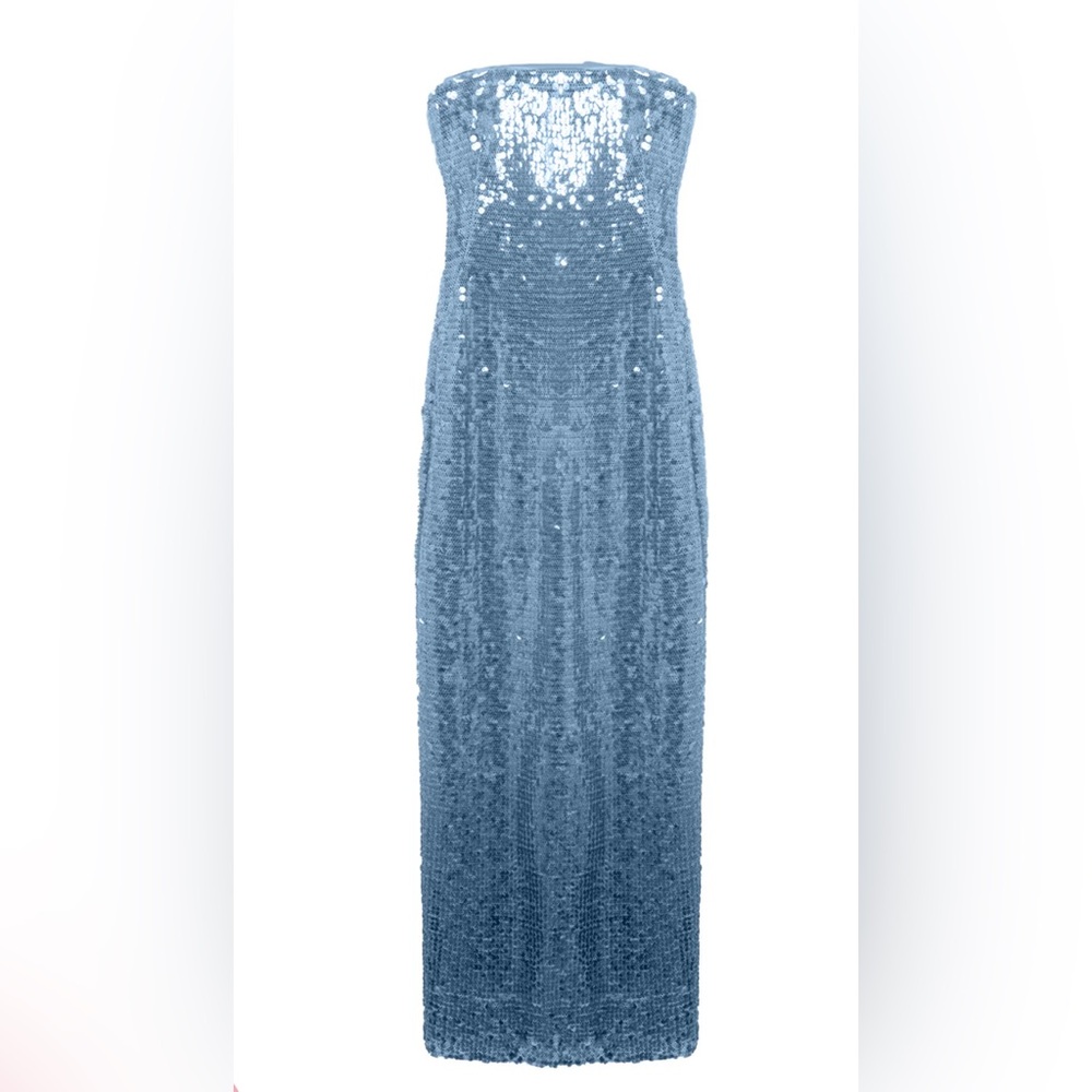 Jonathan Simkhai Leilani Gown in Blue